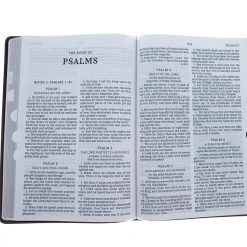 Thomas Nelson KJV Giant-Print Thinline Bible, Comfort Print -Leather-look, Brown Indexed -SHOPtheWORD store 206 2109 3 1