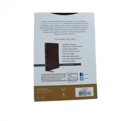 Thomas Nelson KJV Giant-Print Thinline Bible, Comfort Print -Leather-look, Brown Indexed -SHOPtheWORD store 206 2109 5 1