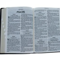 Christian Art Gifts KJV Bible Giant Print Full Size Dark Brown Faux Leather -SHOPtheWORD store 206 2115 4
