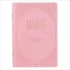 Christian Art Gifts KJV Giant Print Full-size Bible Pink Faux Leather Thumb-index -SHOPtheWORD store 206 2118 0