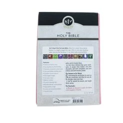 Christian Art Gifts KJV Giant Print Full-size Bible Pink Faux Leather Thumb-index 13 Christian Art Gifts KJV Giant Print Full-size Bible Pink Faux Leather Thumb-index -SHOPtheWORD store 206 2118 5