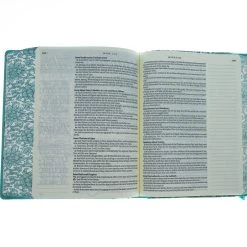 Christian Art Gifts KJV Journaling Bible Teal Faux Leather Hardcover My Creative Bible -SHOPtheWORD store 206 2122 4