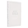 Christian Art Gifts KJV Bible White Faux Leather Large Print Thinline Thumb Index 2 Christian Art Gifts KJV Bible White Faux Leather Large Print Thinline Thumb Index -SHOPtheWORD store 206 2123 0