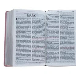 Christian Art Gifts KJV Brown And Pink Half-bound Faux Leather Giant Print 12 Christian Art Gifts KJV Brown And Pink Half-bound Faux Leather Giant Print -SHOPtheWORD store 206 2124 4 1