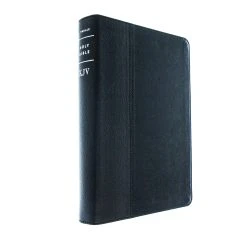 Tyndale House Publishing KJV Personal Size Giant Print Bible, LeatherLike, Black/Onyx -SHOPtheWORD store 206 2130 2