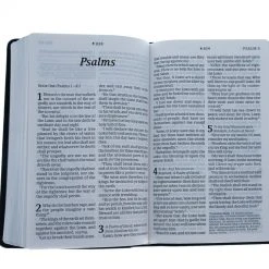 Tyndale House Publishing KJV Personal Size Giant Print Bible, LeatherLike, Black/Onyx -SHOPtheWORD store 206 2130 3