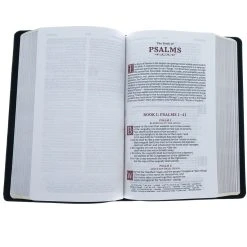 Thomas Nelson KJV, Personal Size Reference Bible, Sovereign Collection, Genuine Leather, Black -SHOPtheWORD store 206 2135 3