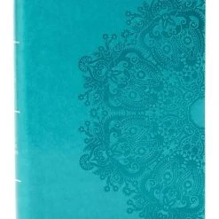 Holman Bible Publishers KJV Large Print Personal Size Reference Bible, Teal Leathertouch