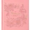 Christian Art Gifts KJV Pink Hardcover Faux Leather My Promise Bible