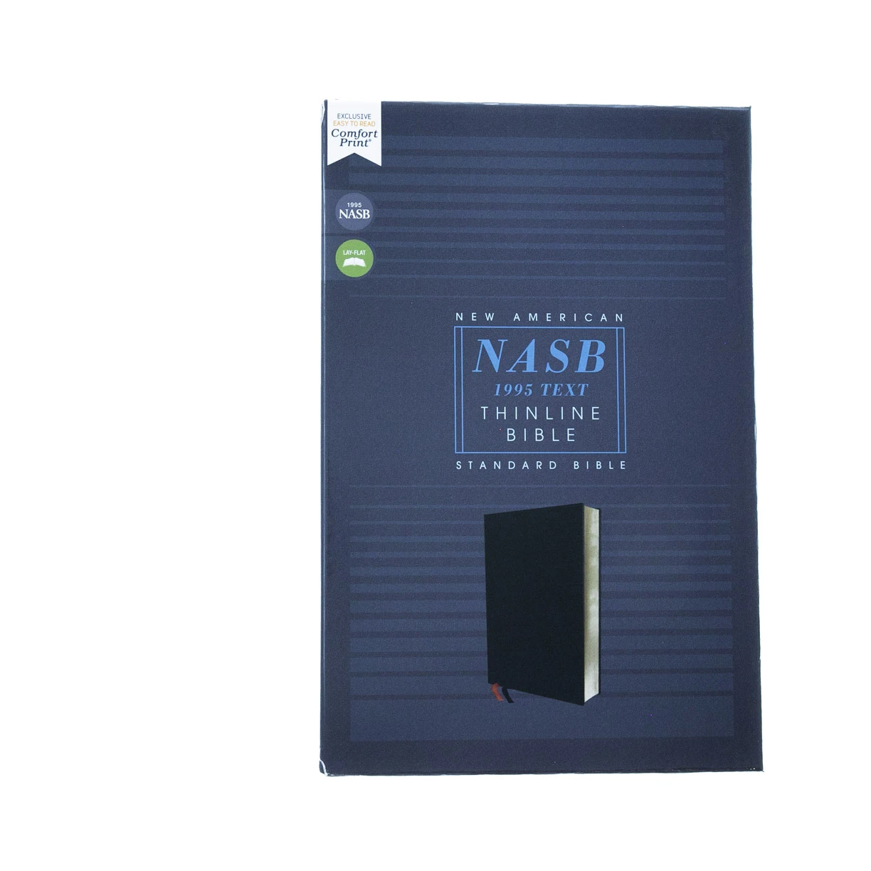 Zondervan NASB, Thinline Bible, Bonded Leather, Black, Red Letter Edition 4 Zondervan NASB, Thinline Bible, Bonded Leather, Black, Red Letter Edition - Image 2