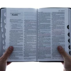 Zondervan NASB, Thinline Bible, Leathersoft, Black, 1995 Text, Thumb Indexed 10 Zondervan NASB, Thinline Bible, Leathersoft, Black, 1995 Text, Thumb Indexed -SHOPtheWORD store 208 0055 4