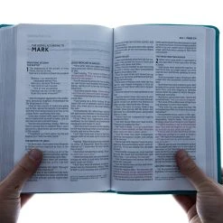 Zondervan NASB 2020 Thinline Bible, Comfort Print–Soft Leather-look, Teal -SHOPtheWORD store 208 0064 4