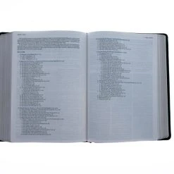 NASB MacArthur Study Bible Black Genuine Leather -SHOPtheWORD store 208 0067 6