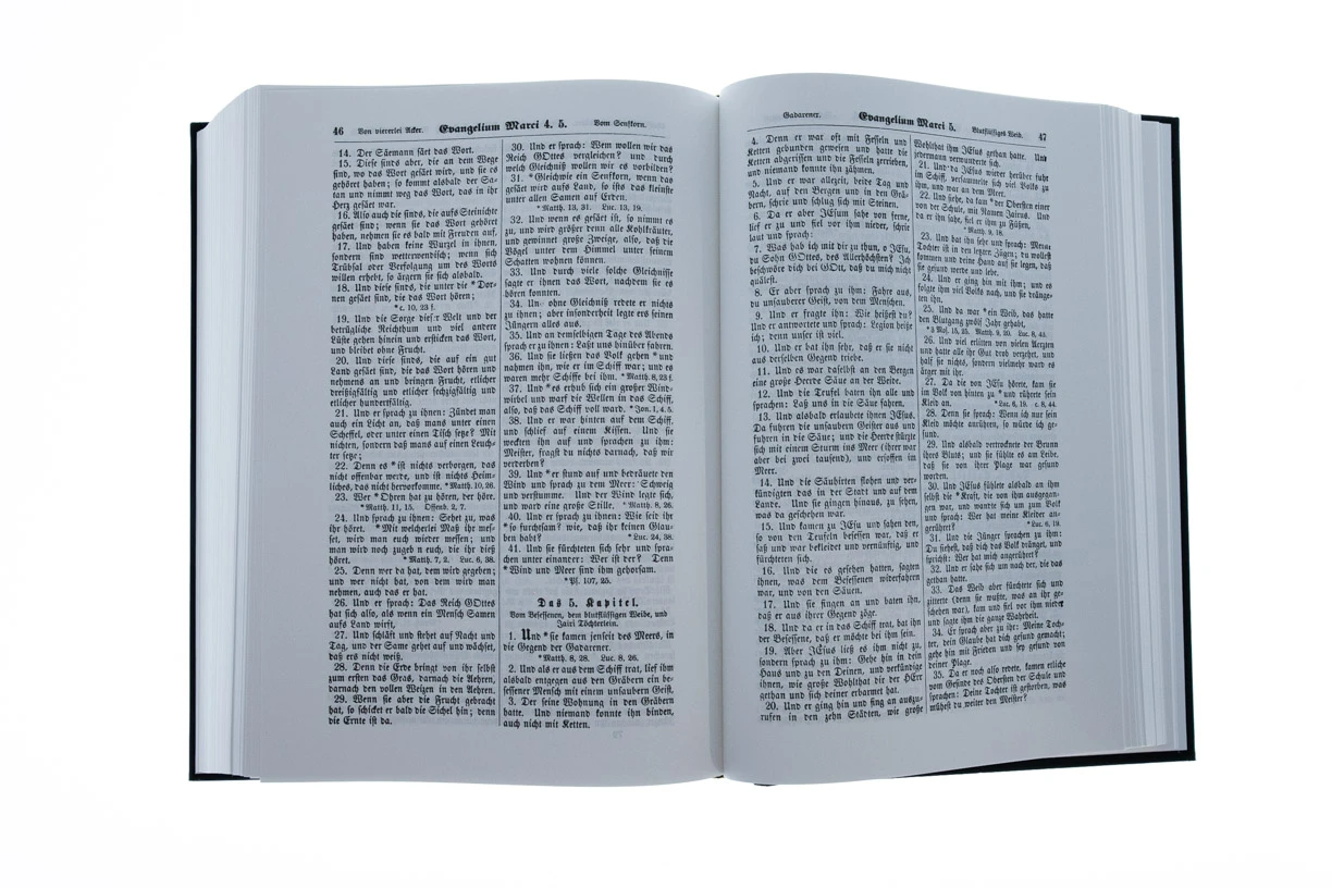 Die Bibel Heilege Schrift Gothic Script 7 X 10 X 2 1/2 5 Die Bibel Heilege Schrift Gothic Script 7 X 10 X 2 1/2 - Image 3