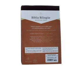 Holman Bible Publishers Spanish-RVR 1960/KJV Bilingual Bible-Burgundy Imitation Leather -SHOPtheWORD store 216 0002 4