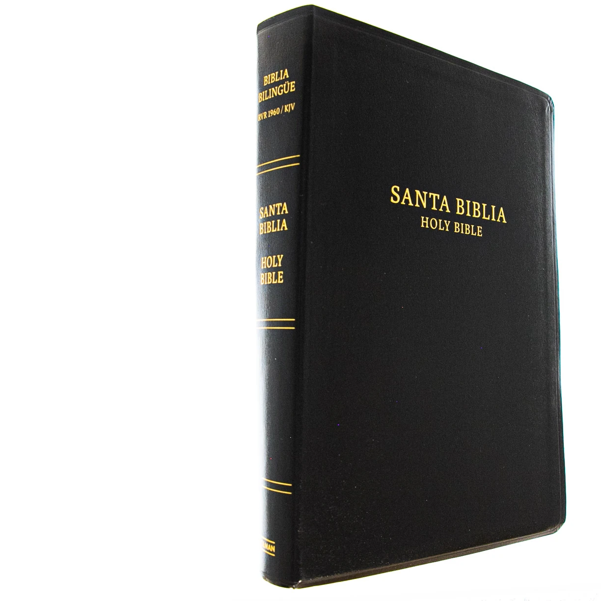 WEIGHT: 1 Lbs Span-RVR 1960/KJV Large Print Bilingual Bible-Black Imitation Leather 5 WEIGHT: 1 Lbs Span-RVR 1960/KJV Large Print Bilingual Bible-Black Imitation Leather - Image 3