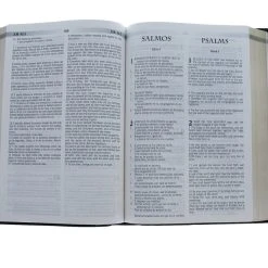 WEIGHT: 1 Lbs Span-RVR 1960/KJV Large Print Bilingual Bible-Black Imitation Leather 11 WEIGHT: 1 Lbs Span-RVR 1960/KJV Large Print Bilingual Bible-Black Imitation Leather -SHOPtheWORD store 216 0018 3