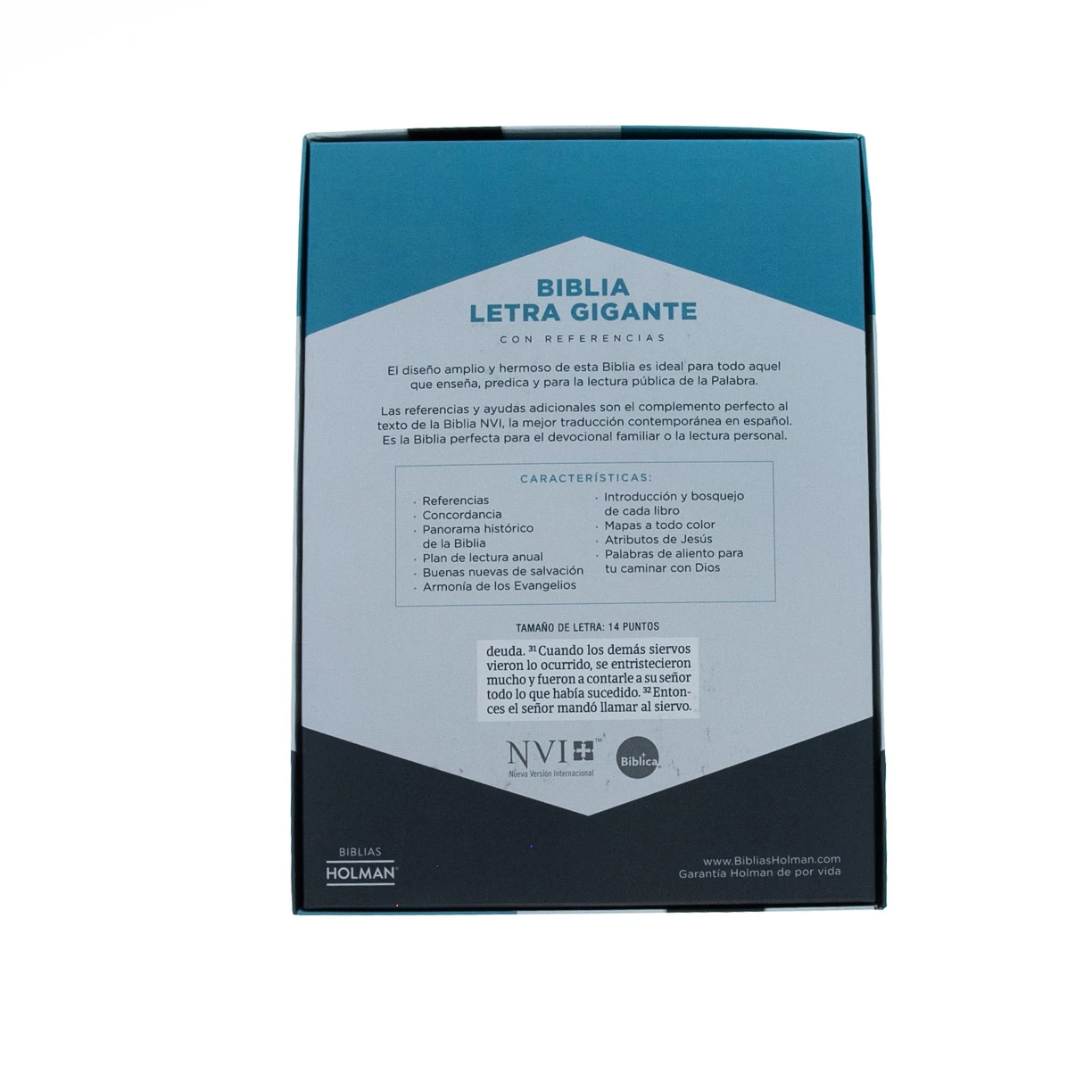 NVI Biblia Letra Gigante marrón, símil piel y solapa con imán (Spanish Edition) WEIGHT: 1 Lbs NVI Biblia Letra Gigante Marrón, Símil Piel Y Solapa Con Imán (Spanish Edition) -SHOPtheWORD store 216 0023 1