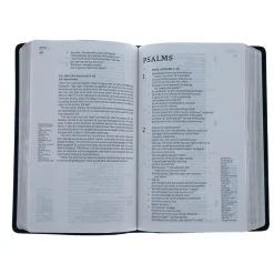 Thomas Nelson NET Bible, Single-Column Reference, Leathersoft, Black -SHOPtheWORD store 221 0015 3
