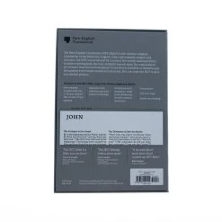 Thomas Nelson NET Bible, Thinline Reference, Large Print, Cloth Over Board, Gray -SHOPtheWORD store 221 0018 5