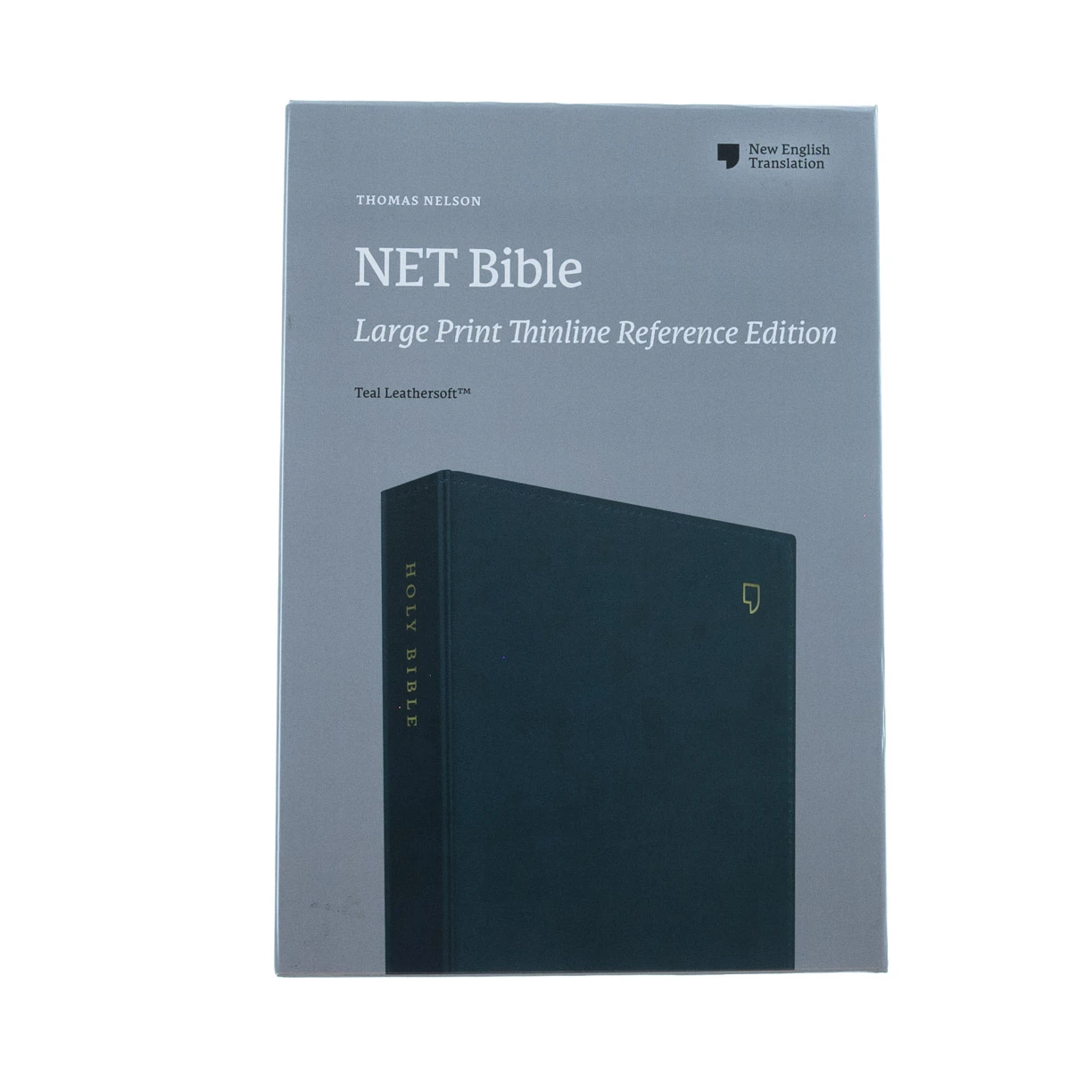 Thomas Nelson NET Bible, Thinline Reference, Large Print, Leathersoft, Teal 4 Thomas Nelson NET Bible, Thinline Reference, Large Print, Leathersoft, Teal - Image 2