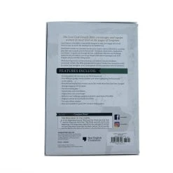 Thomas Nelson NET Love God Greatly Bible, Leathersoft, Brown, Comfort Print -SHOPtheWORD store 221 0028 2