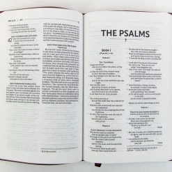 Zondervan NRSVUE Gift Bible, Leathersoft, Burgundy, Comfort Print -SHOPtheWORD store 226 0014 2