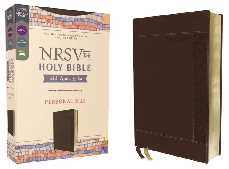 Zondervan NRSVUE Holy Bible With Apocrypha Personal Size, Brown 3 Zondervan NRSVUE Holy Bible With Apocrypha Personal Size, Brown