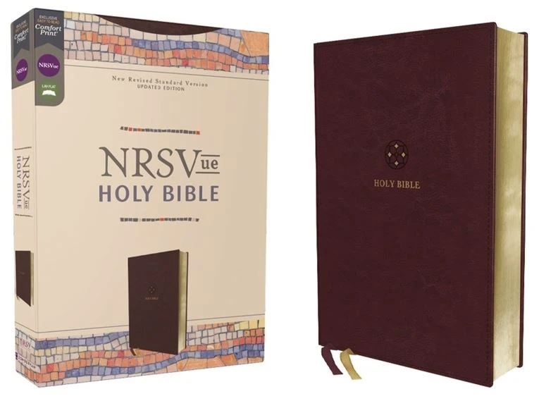 Zondervan NRSVUE Holy Bible, Leathersoft, Burgundy, Comfort Print 3 Zondervan NRSVUE Holy Bible, Leathersoft, Burgundy, Comfort Print