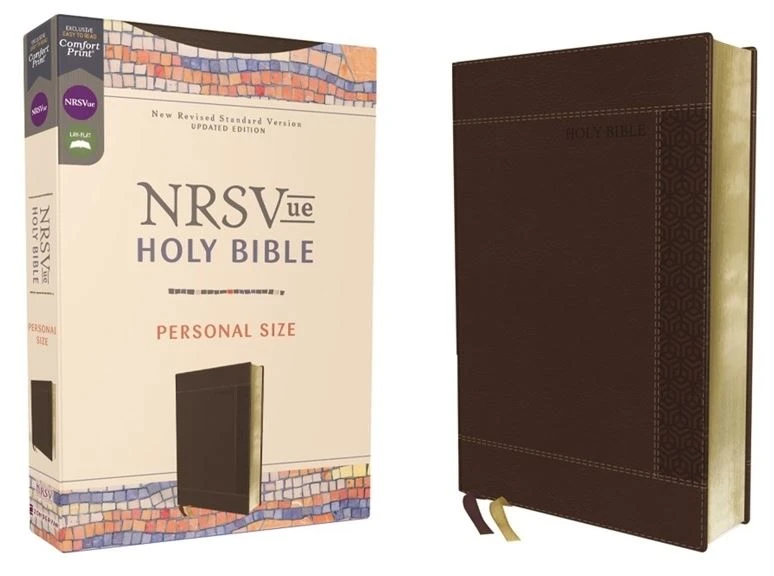 Zondervan NRSVUE Holy Bible, Personal Size, Leathersoft, Brown, Comfort Print 3 Zondervan NRSVUE Holy Bible, Personal Size, Leathersoft, Brown, Comfort Print